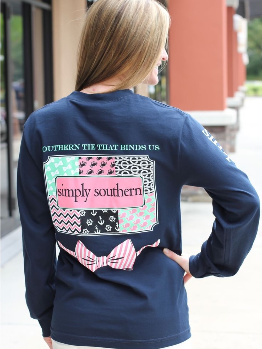 Simply southern long sleeve tee
